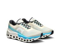 On Cloudmonster 2 Damen Laufschuhe hellgrau/blau - 39