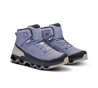 ON Damen Wanderschuhe Cloudrock Waterproof 2 feather/black 9 (EU 40.5)