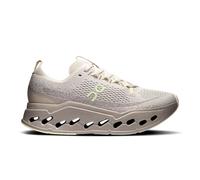 On - Women's Cloudsurfer Max - Runningschuhe, Gr. 38.5, pelican /grün (Pelican/Limelight)