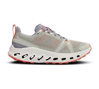 On Damen Trailrunningschuhe CLOUDSURFER TRAIL W, grau/rot, Gr. 40,5EU