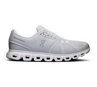 On - Cloud 6 Wide - Sneaker, Gr. 44.5, grau (Glacier/White)