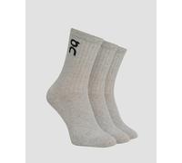 On Logo Sock 3-pack Lange Socken 2uf10311732-1732 Grau 39;41;42;40