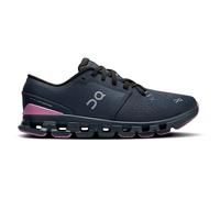 On - Women's Cloud X 4 - Runningschuhe, Gr. 38.5, blau/ sakura (Navy/Sakura)