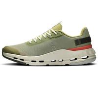 On Women's Cloudnova Form 2 Sneaker, Chalk/Salmon, 37.5 EU