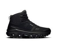 On Women's Cloudrock Mid Waterproof Black/Black 37