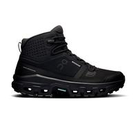 On - Women's Cloudrock Mid WP - Wanderschuhe, Gr. 43, schwarz (Black/Black)