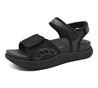 ONCAI Wander Sandalen Damen, Arch Support mit Orthopädische Outdoor Fußbett für Plantar Fasciitis,Plateau Sport Damen Sandalen mit 3 Verstellbare Klettverschluss Größe 36-43