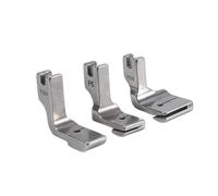 Onchdbfhuu 3PCS Gathering Pleated/Shirring Presser Foot P5 P50 P5W für Industrienähmaschine, Einfach zu Bedienen, Langlebig und Feine Verarbeitung