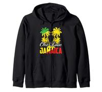 One Love Jamaica T-Shirt Rasta Reggae Music Caribbean Pride Kapuzenjacke