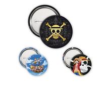 ONE PIECE - Badge Pack - Skull & Luffy