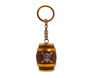 One Piece - Barrel 3D - Schlüsselanhänger - Mehrfarbig - Onesize - Metallll Mehrfarbig Onesize