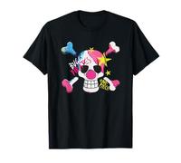 One Piece Buggy Pirates Colour Logo Skull Clown & Crossbones T-Shirt
