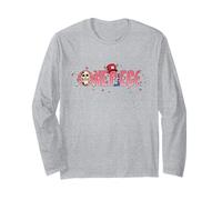 One Piece Chopper Sakura Cherry Blossom Logo Langarmshirt