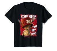 One Piece Chopper Select Screen T-Shirt, Kinder, Schwarz, 140