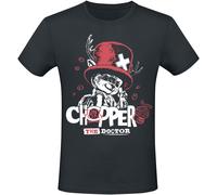 One Piece Chopper - The Doctor T-Shirt schwarz in M