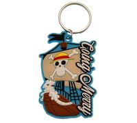 One Piece Live Action - The Going Merry PVC Schlüsselanhänger (Einheitsgröße) (Blau/Weiß/Braun)