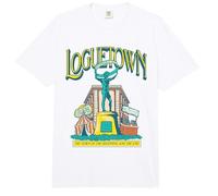One Piece Loguetown Market Comfort Colors Adult Heavyweight T-Shirt