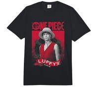One Piece Luffy Etched Portrait Comfort Colors Adult Heavyweight T-Shirt