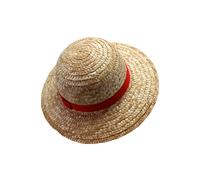One Piece - Luffy Straw Hat - Hut Beige Onesize