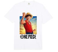 One Piece Luffy Straw Hat Poster Comfort Colors Adult Heavyweight T-Shirt
