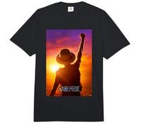 One Piece Luffy Sunset Poster Comfort Colors Adult Heavyweight T-Shirt