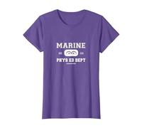 One Piece Marine T-Shirt, Damen, Heidekrautlila, 3XL