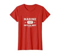 One Piece Marine T-Shirt, Damen, Rot, L