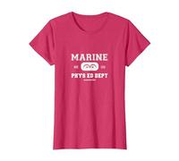 One Piece Marine T-Shirt, Damen, Rot Meliert, M
