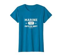 One Piece Marine T-Shirt, Damen, Saphir, XXL