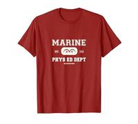 One Piece Marine T-Shirt, Herren, Cranberry, M