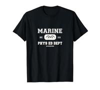 One Piece Marine T-Shirt, Herren, Schwarz, L