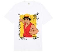 One Piece Monkey.D. Luffy Piracy Comfort Colors Adult Heavyweight T-Shirt