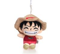 One Piece Monkey D. Ruffy Plüsch-Schlüsselanhänger 11 cm 1 Stk.
