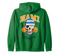 One Piece Nami Collegic Skull Kapuzenjacke
