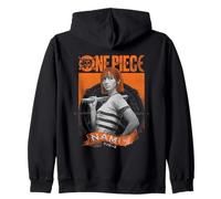 One Piece Nami Etched Portrait Offiziell lizenziert Kapuzenjacke