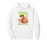 One Piece Neon Luffy Most Wanted Pullover Hoodie