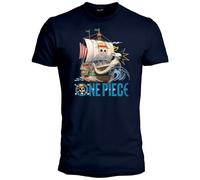 One Piece - Offiziell Lizenzierte Unisex-T Shirt, Going Merry. Regular Fit Für Erwachsene & Jugendliche S