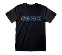 One Piece One Piece Logo T-Shirt schwarz in M