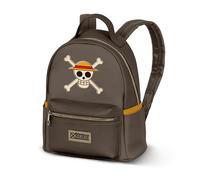 One Piece Skull-Heady Rucksack, Braun, 15 x 24,5 cm, Kapazität 8 L