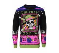 One Piece - Skull Xmas Knit - Pullover - Mehrfarbig - M - 100% Polyacryl Mehrfarbig M