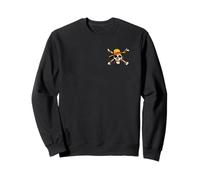 One Piece Stacked Logos Front Back Sweatshirt