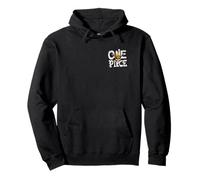 One Piece Straw Skull Front Back Pullover Hoodie