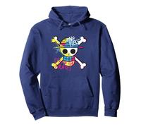 One Piece Strohhut Piraten Farbe Logo Monkey D Luffy Pullover Hoodie
