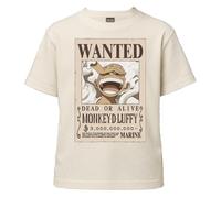 One Piece T Shirt für Kinder und Jugendliche Luffy Poster - Offizielles Anime Kurzarmshirt aus Baumwolle, 3 Milliarden Berry Wert - Geschenkidee für Kinder 5-6 Jahre