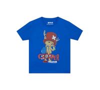 One Piece T-Shirt, Tony Tony Chopper Jungen-T-Shirt, Weiter Geschnittene Chopper Jungenkleidung Für Den Sommer, Blau 116