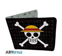 ABYstyle Geldbörse One Piece Skull Luffy Vinyl Schwarz 9,5x11 cm