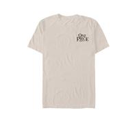 One Piece - Wanted Luffy Sand - T-Shirt - Beige - XXL - 100% Baumwolle Beige XXL