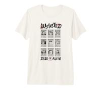 One Piece Wanted Posters Wanted Dead Or Alive Premium T-Shirt