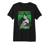 One Piece Zoro Etched Portrait Premium T-Shirt
