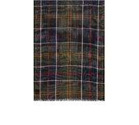 Barbour Schal mit Leinen-Anteil Damen oliv, 38